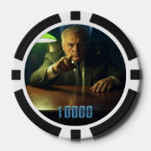 Boss 10000 dollar poker chip (Voorkant)