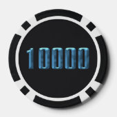 Boss 10000 dollar poker chip (Achterkant)