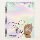 Boss à ongles, Technicien à ongles, ongles longs,  (Devant)