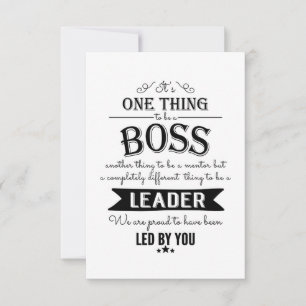 Boss appreciation week kaart