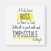 Boss appreciation week magneet (Voorkant)
