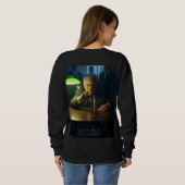 Boss avec texte femmes noir sweatshirt retour (Dos entier)
