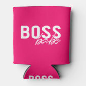 Boss Babe Blikjeskoeler (Voorkant)