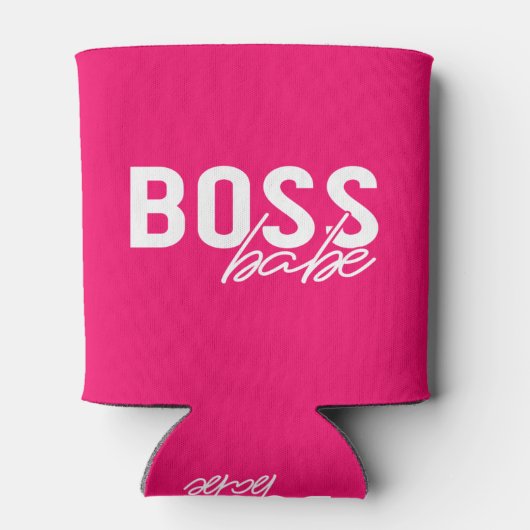 Boss Babe Blikjeskoeler (Achterkant)