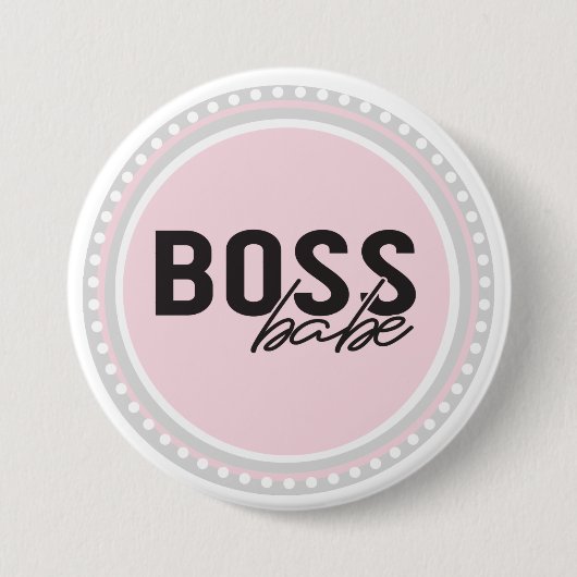 Boss Babe Button (Voorkant)