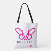 Boss Babe Canvas tas (Achterkant)