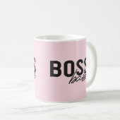Boss Babe Coffee Mok (Voorkant rechts)