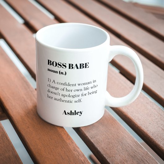 BOSS BABE Femme indépendante Inspiration Mug
