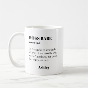 BOSS BABE Femme indépendante Mug Inspirant