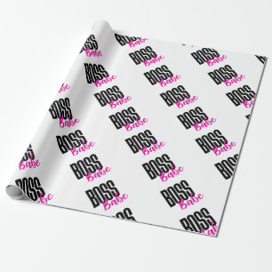 Boss Babe, Girl Boss Cadeaupapier