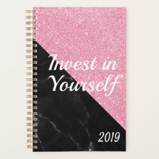 Boss Babe, Investeer in jezelf, Hustle, glitter Planner