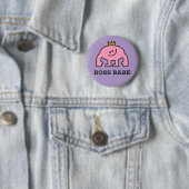 Boss Babe Knop – Speld Flair Ronde Button 5,7 Cm (In situ)
