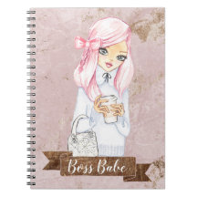 Boss Babe Notitieboek voor Boss Girls