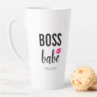 Boss Babe personaliseren | Roze Kiss | Roze lippen
