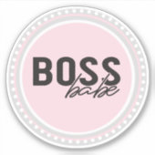 Boss Babe Sticker (Voorkant)