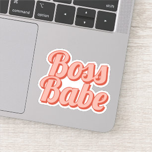 Boss babe sticker
