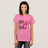Boss Babe Tshirt (Voorkant volledig)