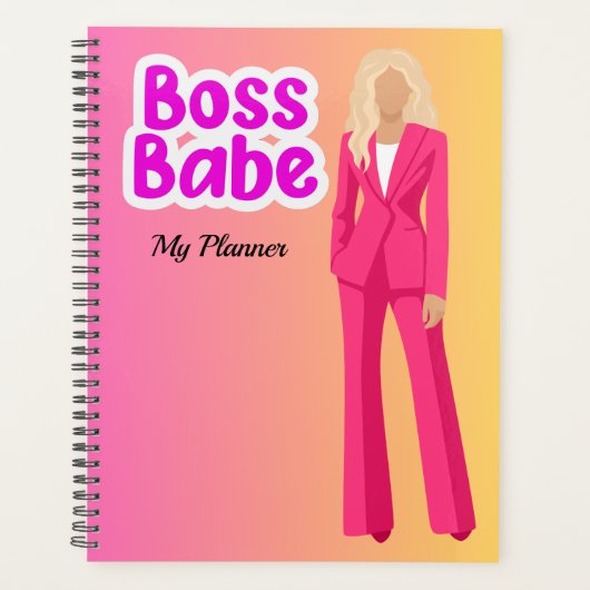 Boss Baby Planner (Devant)