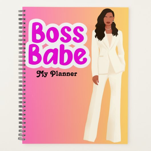Boss Baby Planner (Devant)