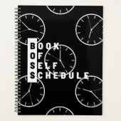 Boss Book Of Self-Planning Calendar Planner (Devant)