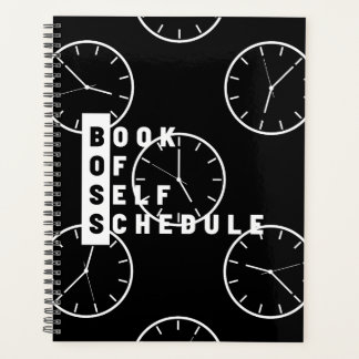 Boss Book of Self Schedule Planner