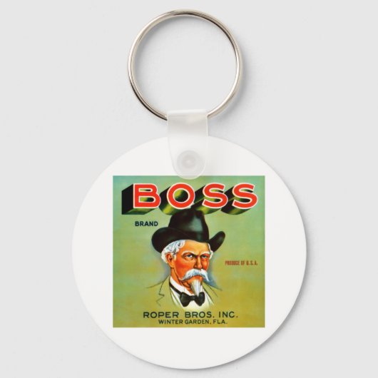Boss Brand Sleutelhanger (Voorkant)
