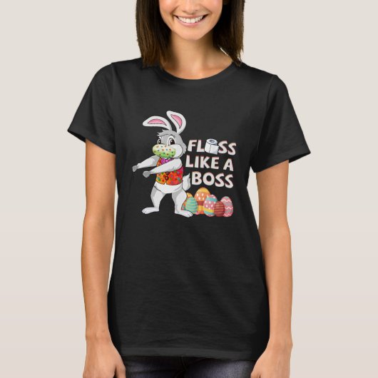 Boss Bunny Rabbi  Easter Day T-shirt (Voorkant)