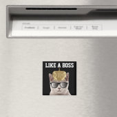 BOSS CAT BIRTHDAY MAGNETS MAGNEET (Insitu (Vaatwasser))