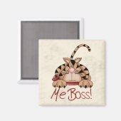 Boss Cat Magneet (Voorkant / Achterkant)