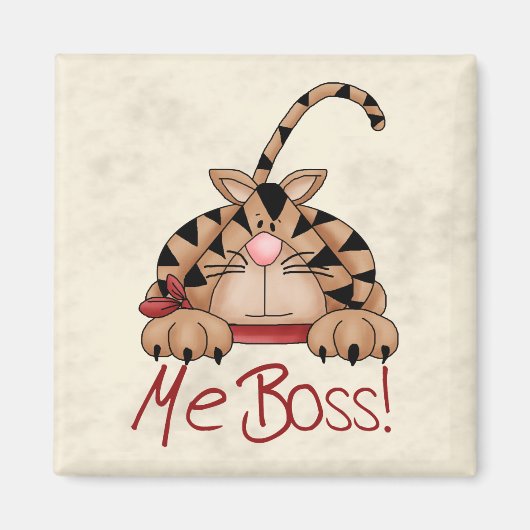 Boss Cat Magneet (Voorkant)