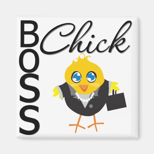 Boss Chick Magneet (Voorkant)
