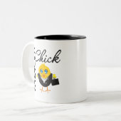 Boss Chick Tweekleurige Koffiemok (Voorkant links)