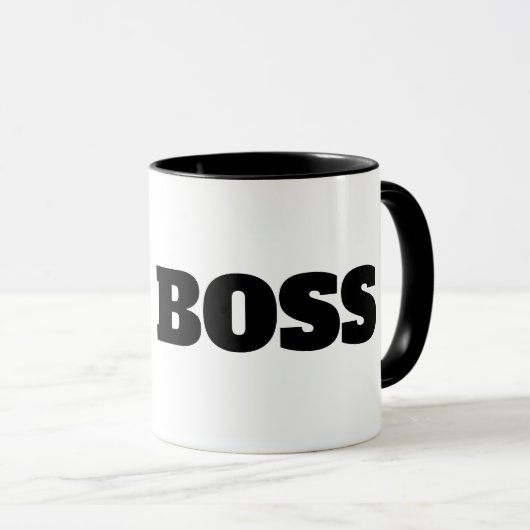 BOSS COFFEE MUGS (Devant droit)