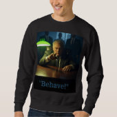 Boss comportement hommes noir sweatshirt (Devant)