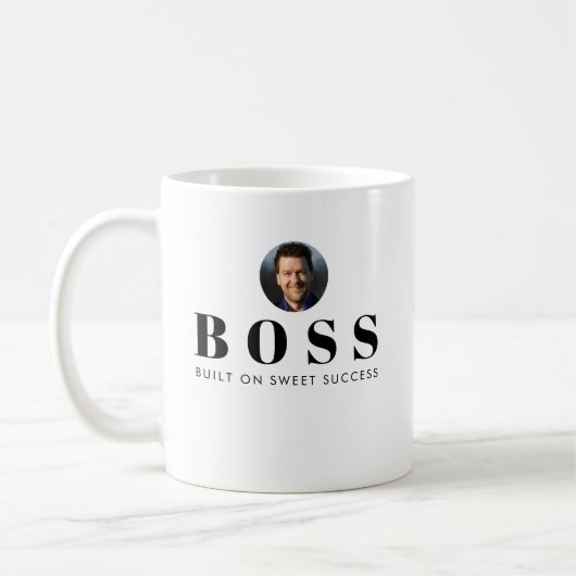 BOSS : Construit sur la Mug Succès Succès - Drôle (Gauche)