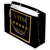 Boss Day Five Star BSS LGB Large Cadeautasje (Achterkant Gekanteld)