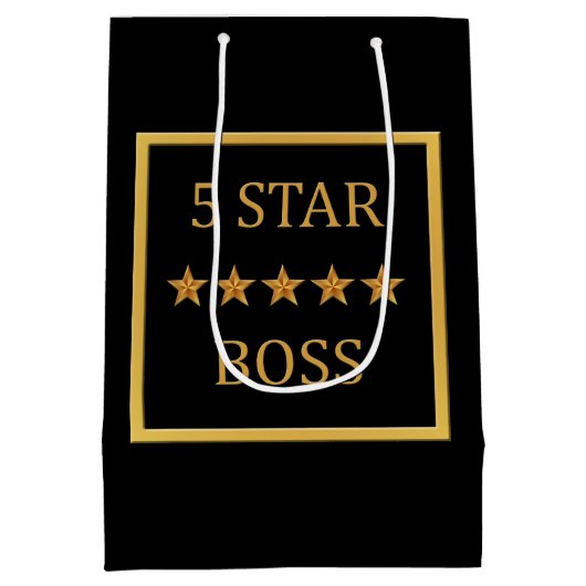 Boss Day Five Star BSS MGB Medium Cadeauzakje (Achterkant)