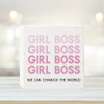 Boss de fille rose moderne Meilleur cadeau de fill<br><div class="desc">Boss de fille rose moderne Meilleur cadeau de fille</div>