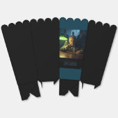 Boss een tekst popcorn dozen bedankdoosjes (Ongevouwen)