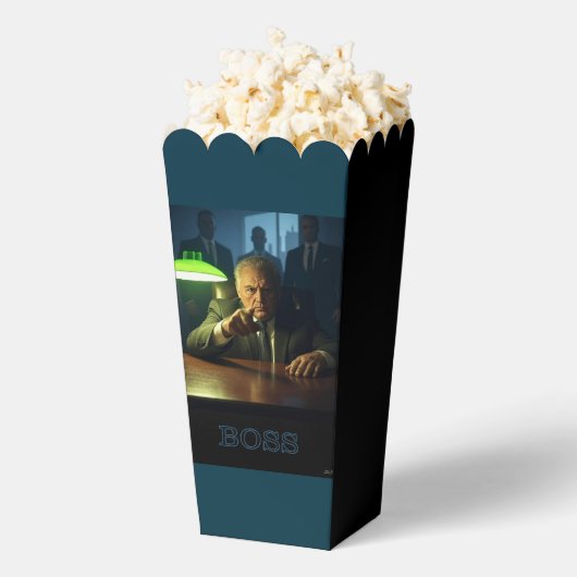 Boss een tekst popcorn dozen bedankdoosjes (Popped)