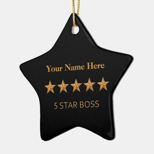 Boss Five Star Ornament (Links)