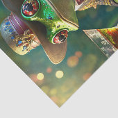 Boss Frog, kikker spelen Kaarten Tissuepapier (Detail)