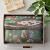 Boss Frog, kikker spelen Kaarten Tissuepapier (Geschenk)