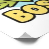 Boss Frog Poster Schattige Zelfverzekerde Kikker M (Hoek)