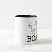 BOSS FUNNY BLANCHISSER DU CAFÉ MUG (Centre)