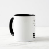 BOSS FUNNY BLANCHISSER DU CAFÉ MUG (Devant gauche)