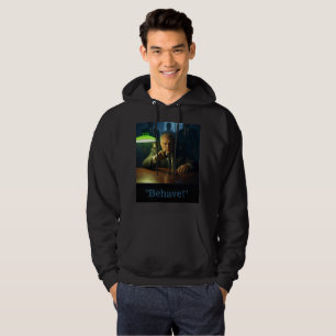 Boss gedragen mannen zwart hooded sweatshirt