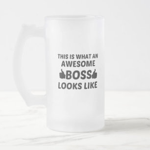 BOSS GEWELDIGE MATGLAS BIERPUL
