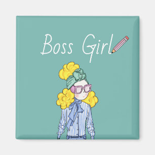 Boss Girl Magnet Magneet