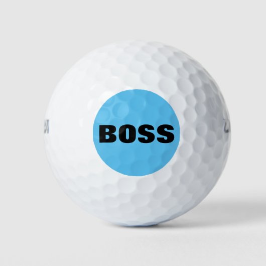 BOSS GOLF BALLS GOLFBALLEN (Voorkant)